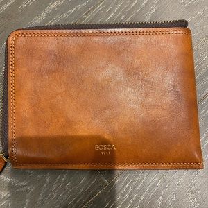 NWT Bosca passport holder, still in the box
